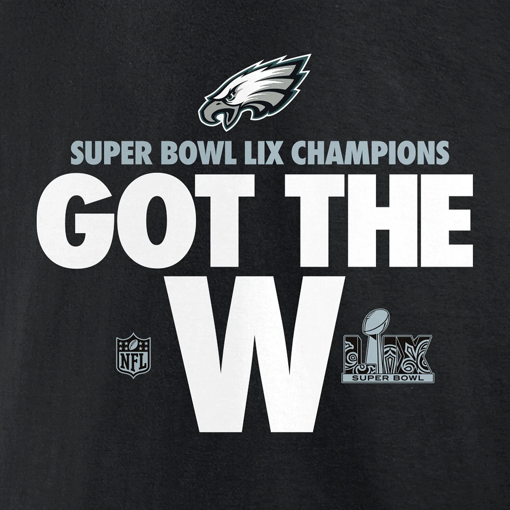 Men's Nike Black Philadelphia Eagles Super Bowl LIX Champions Parade T-Shirt
