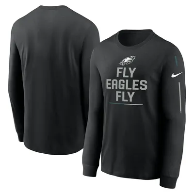 Nike Men's Green Bay Packers Team Slogan Long Sleeve T-Shirt - Green - M (Medium)