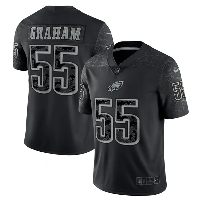 Brandon Graham Philadelphia Eagles Women's Green Name & Number Logo Slim  Fit T-Shirt 