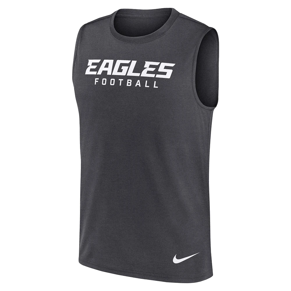 Débardeur Nike Performance Primetime Legend pour homme, couleur charbon