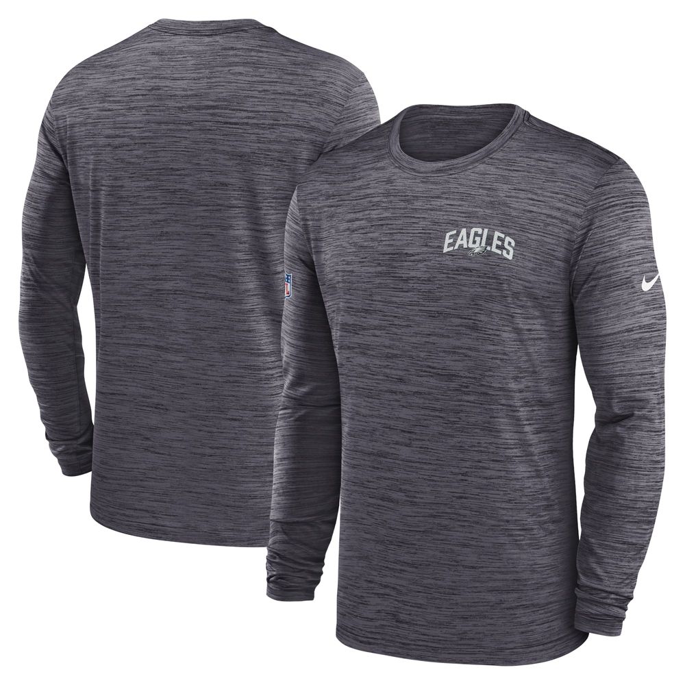 Philadelphia Eagles Nike Athletic Stack Performance Pullover