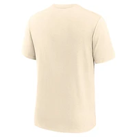 T-shirt Nike crème Philadelphia Eagles Super Bowl LIX Champions One Temptation Tri-Blend pour homme