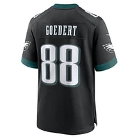 Maillot de match alternatif Nike Dallas Goedert pour homme, noir, Philadelphia Eagles