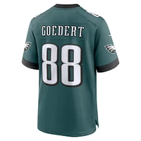 Men's Nike Dallas Goedert Midnight Green Philadelphia Eagles Super Bowl LIX Game Player Jersey