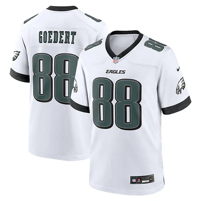 Maillot de match Nike Dallas Goedert blanc Philadelphia Eagles pour homme