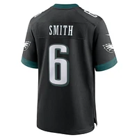 Men's Nike DeVonta Smith Black Philadelphia Eagles Alternate Game Jersey