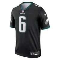 Men's Nike DeVonta Smith Black Philadelphia Eagles Alternate Legend Jersey