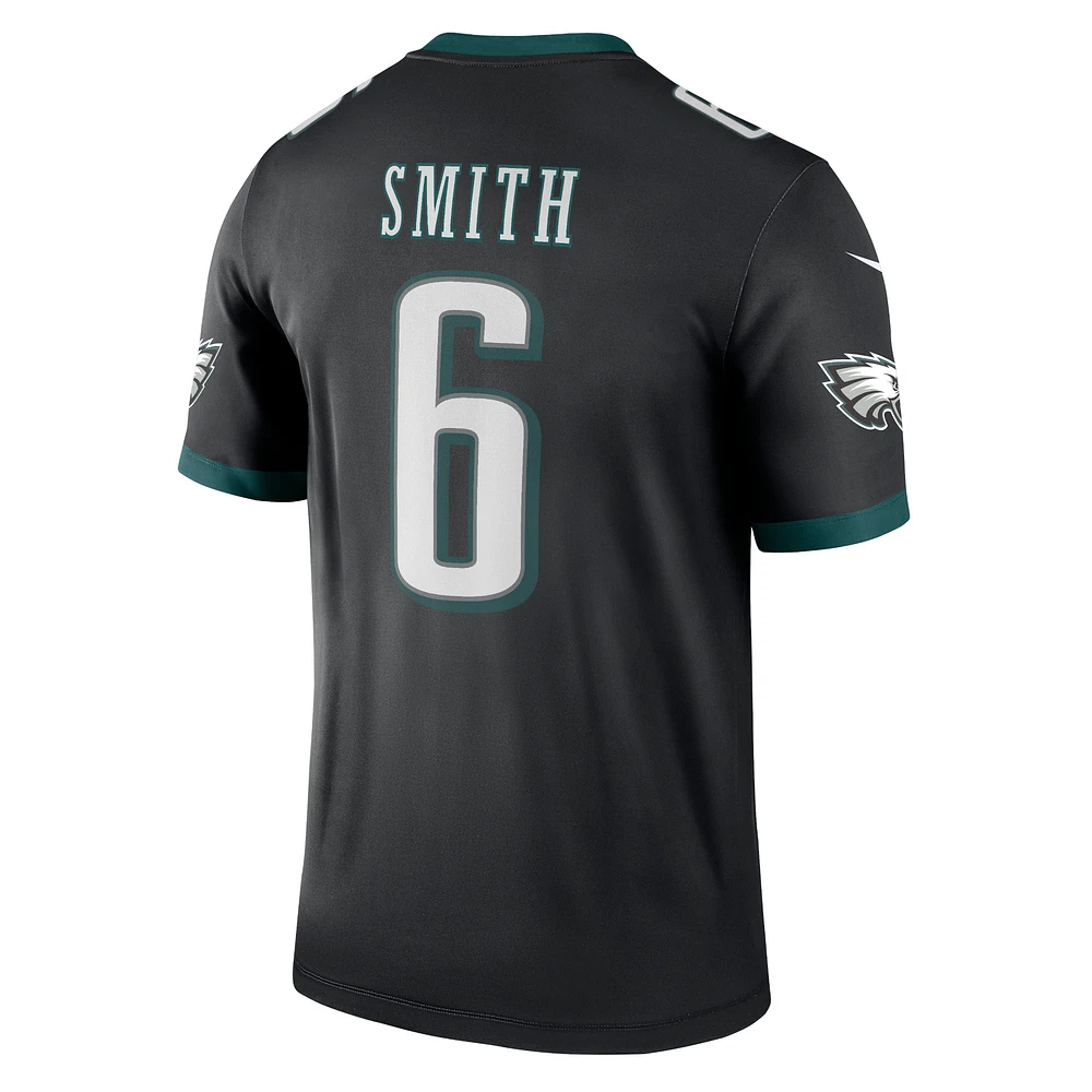 Men's Nike DeVonta Smith Black Philadelphia Eagles Alternate Legend Jersey