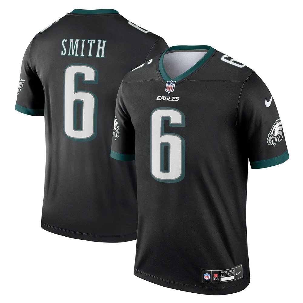 Men's Nike DeVonta Smith Black Philadelphia Eagles Alternate Legend Jersey