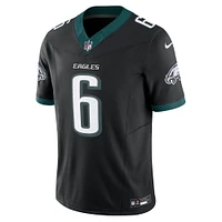 Nike DeVonta Smith pour homme Noir Philadelphia Eagles Alternate Vapor F.U.S.E. Maillot limité