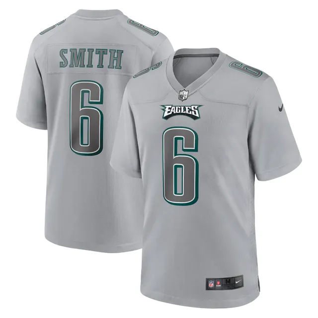 DeVonta Smith Philadelphia Eagles Nike Women's Atmosphere Fashion Game  Jersey - Gray