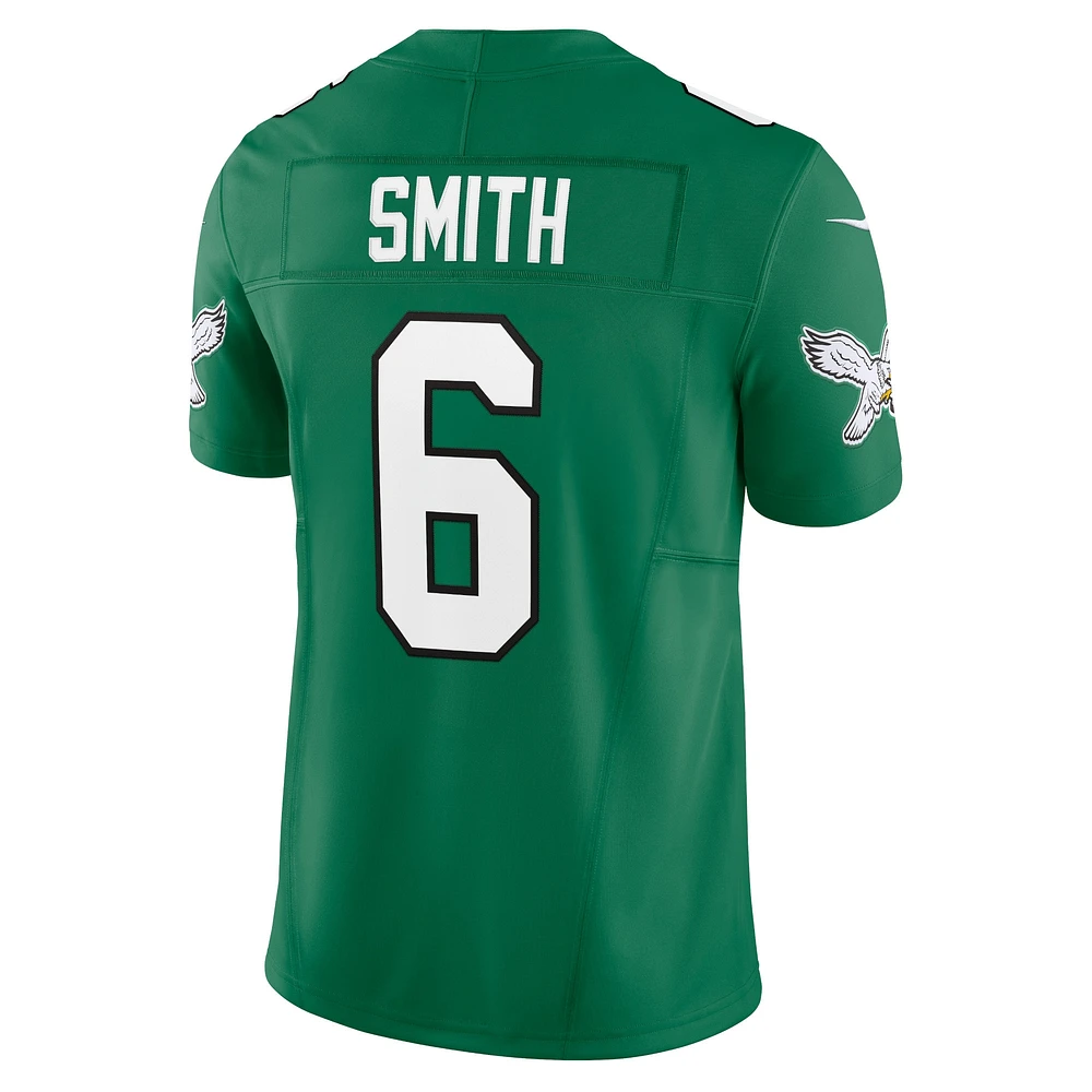 Maillot Nike DeVonta Smith Kelly Green Philadelphia Eagles Vapor F.U.S.E. Limited pour homme