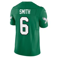 Men's Nike DeVonta Smith Kelly Green Philadelphia Eagles Vapor F.U.S.E. Limited Jersey