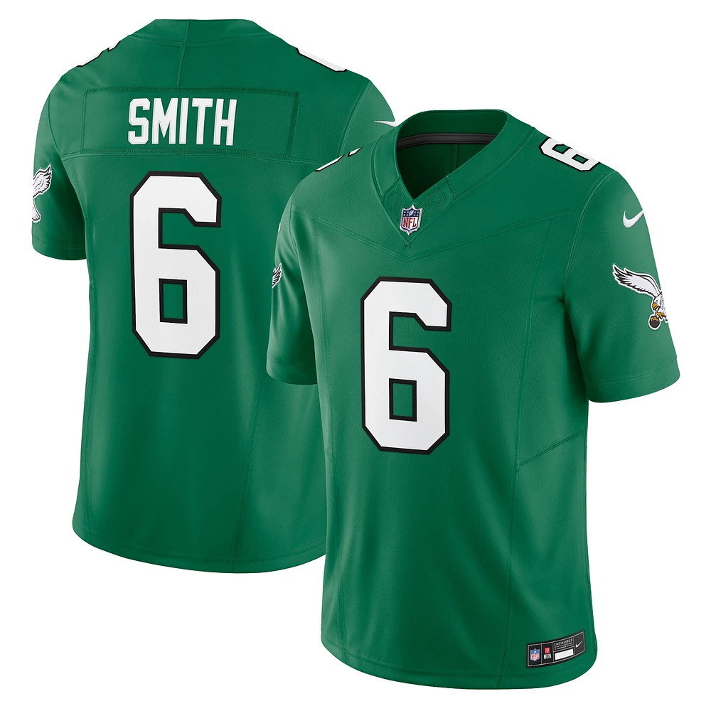 Maillot Nike DeVonta Smith Kelly Green Philadelphia Eagles Vapor F.U.S.E. Limited pour homme