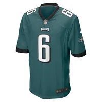 Men's Nike DeVonta Smith Midnight Green Philadelphia Eagles Player Game Jersey