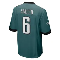 Men's Nike DeVonta Smith Midnight Green Philadelphia Eagles Player Game Jersey