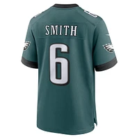 Men's Nike DeVonta Smith Midnight Green Philadelphia Eagles Team Game Jersey