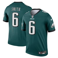 Men's Nike DeVonta Smith Midnight Green Philadelphia Eagles Team Legend Jersey