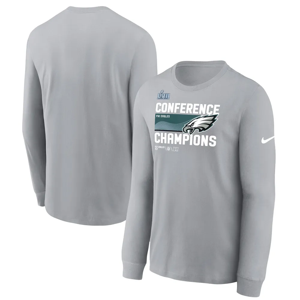 Men's Nike White Philadelphia Eagles 2022 NFC Champions Roster