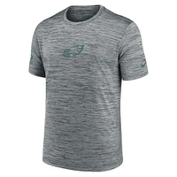 Men's Nike Gray Philadelphia Eagles Sideline Velocity Performance T-Shirt