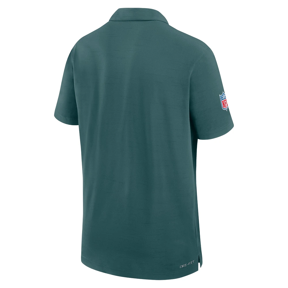 Men's Nike Green Philadelphia Eagles 2024/25 Sideline Performance Polo