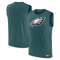Men's Nike Green Philadelphia Eagles Blitz Legend Performance Muscle Tank Top