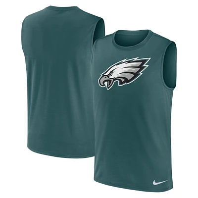 Men's Nike Green Philadelphia Eagles Blitz Legend Performance Muscle Tank Top