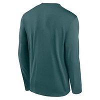 Men's Nike Philadelphia Eagles Icon Legend Performance Long Sleeve T-Shirt