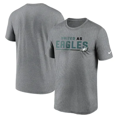 Men's Nike Midnight Green Philadelphia Eagles Sideline Legend Football  Performance T-Shirt