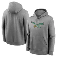 Lids Philadelphia Eagles Nike Rewind Club Fleece Pullover Hoodie -  Heathered Gray