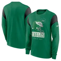 Nike RFLCTV Logo (NFL Philadelphia Eagles) Men's Long-Sleeve T-Shirt.