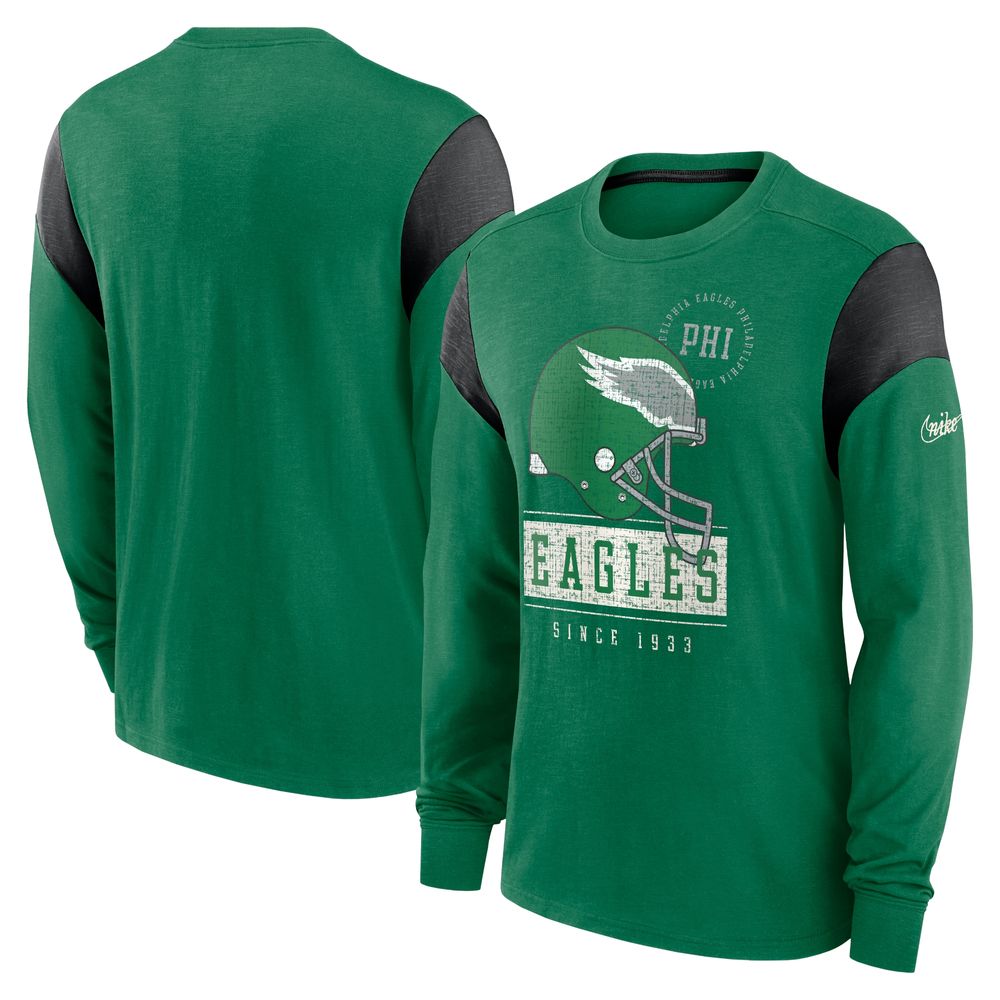 Philadelphia Eagles Throwback Logo 1933 Kelly Green T-Shirt