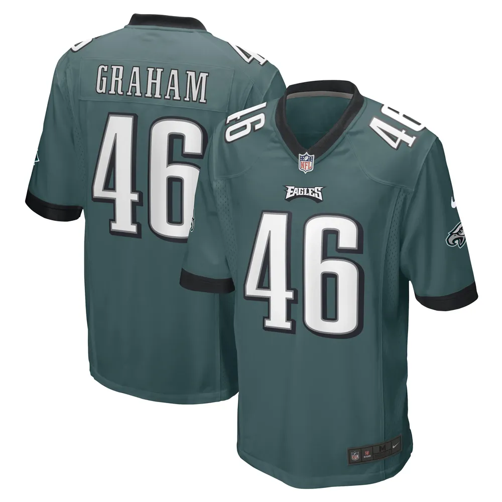 Lids Jaeden Graham Philadelphia Eagles Nike Game Player Jersey - Midnight  Green