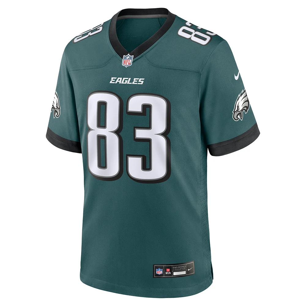 Men's Nike Jahan Dotson Midnight Green Philadelphia Eagles Team Game Jersey