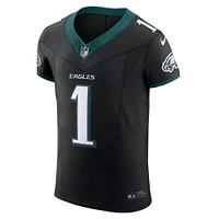 Men's Nike Jalen Hurts Black Philadelphia Eagles Alternate Vapor F.U.S.E. Elite Jersey