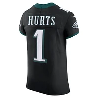 Men's Nike Jalen Hurts Black Philadelphia Eagles Alternate Vapor F.U.S.E. Elite Jersey