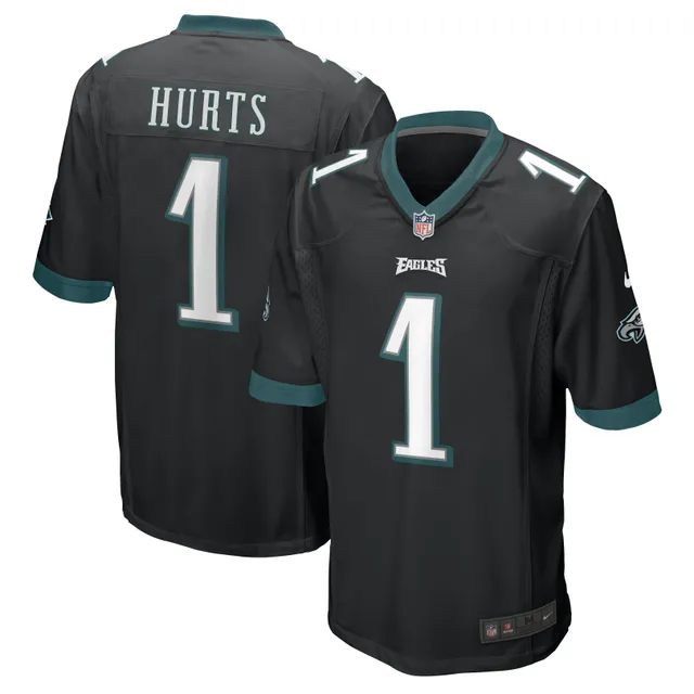 Men's Nike Jalen Hurts Midnight Green Philadelphia Eagles Team Game Jersey Size: Medium