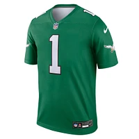 Men's Nike Jalen Hurts Kelly Green Philadelphia Eagles Alternate Legend Player Performance Top