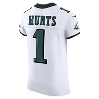 Maillot Nike Jalen Hurts blanc pour homme des Philadelphia Eagles Vapor F.U.S.E. Elite