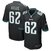 Youth Nike Jason Kelce Green Philadelphia Eagles Team Color Game