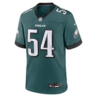 Men's Nike Jeremiah Trotter Jr. Green Philadelphia Eagles Game Jersey