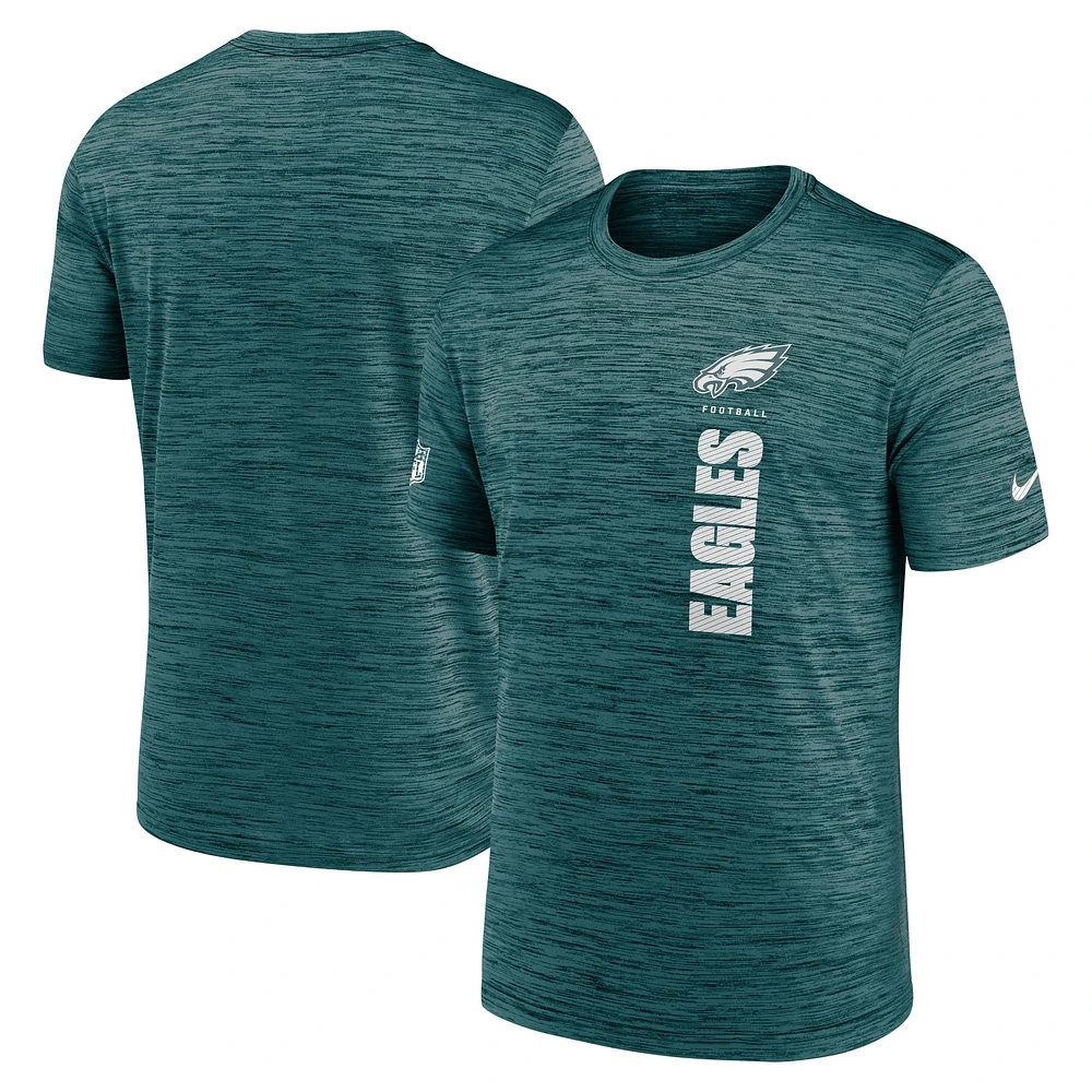 Men's Nike Midnight Green Philadelphia Eagles 2024 Sideline Velocity Performance T-Shirt