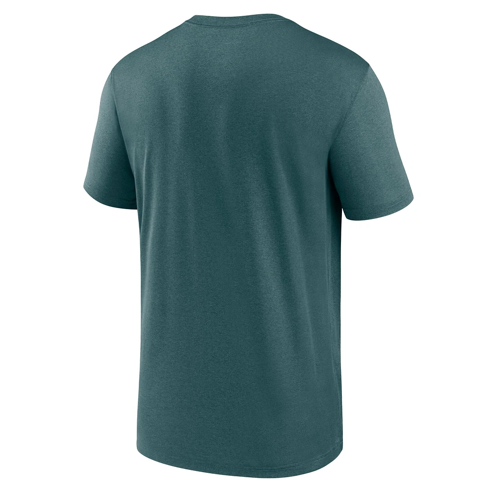 Men's Nike Midnight Green Philadelphia Eagles Big & Tall Primetime Legend Icon Performance T-Shirt