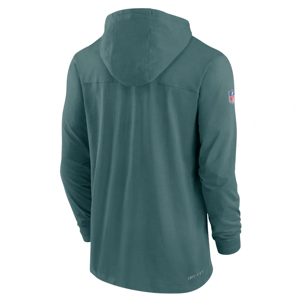 Philadelphia Eagles Sideline Performance Shirt Hoodie-Men