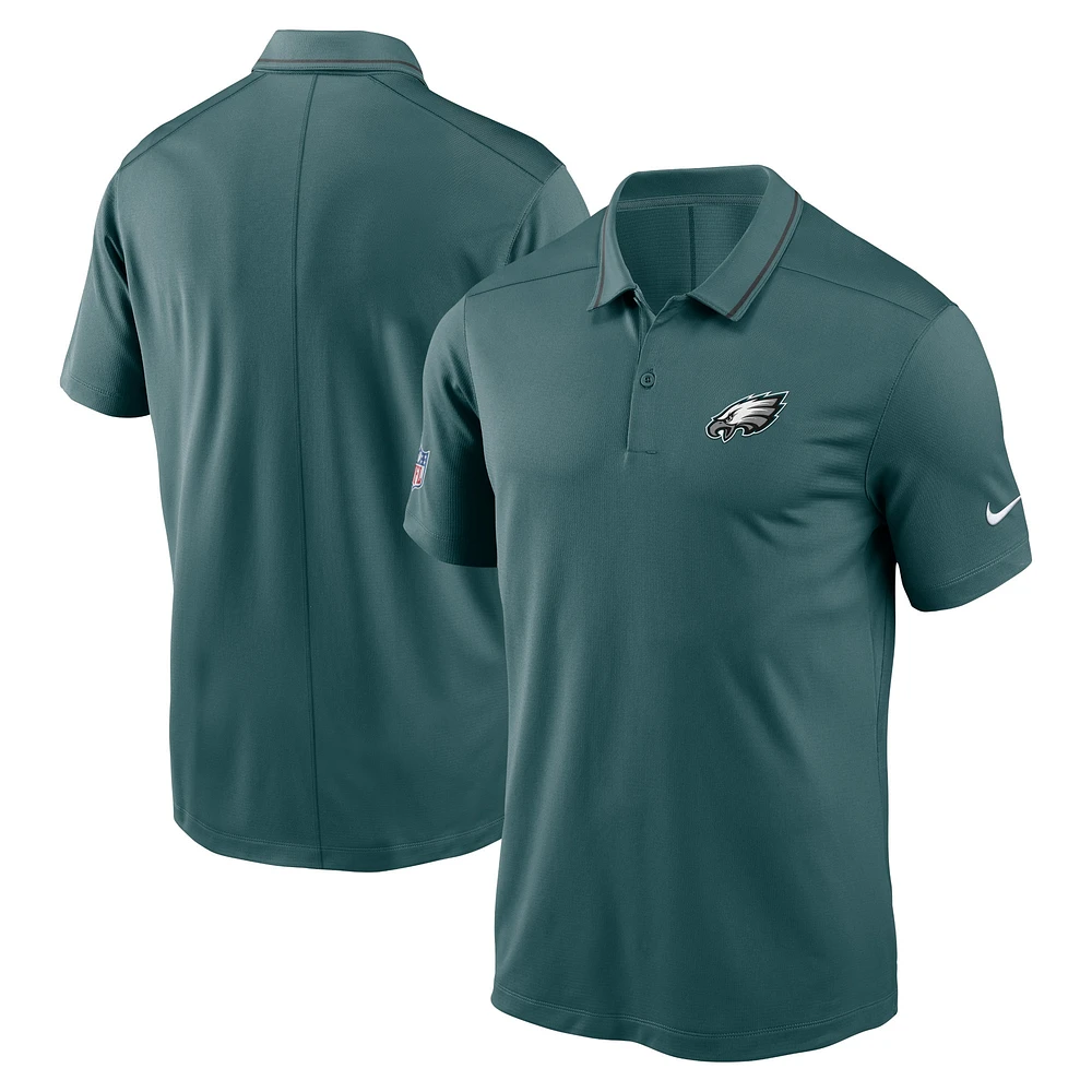 Polo Nike pour homme Midnight Green Philadelphia Eagles Sideline Victory Performance