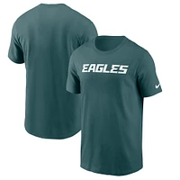 Nike Green Philadelphia Eagles Legend Wordmark Performance