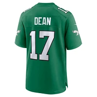 Men's Nike Nakobe Dean Kelly Green Philadelphia Eagles Alternate Game Jersey