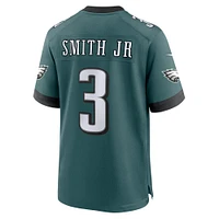 Men's Nike Nolan Smith Midnight Green Philadelphia Eagles Super Bowl LIX Game Player Jersey