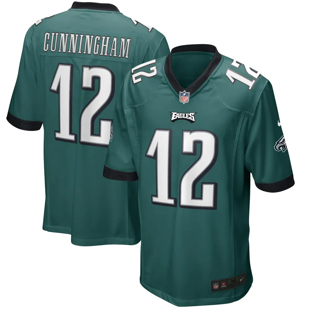 Nike Philadelphia Eagles No12 Randall Cunningham Green Men's Stitched NFL Limited Salute To Service Tank Top Jersey