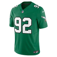 Men's Nike Reggie White Kelly Green Philadelphia Eagles Alternate Vapor F.U.S.E. Limited Jersey